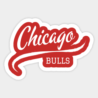 Bulls Retro Sticker